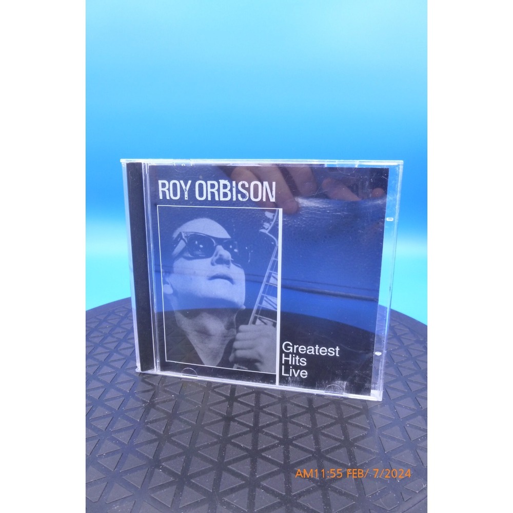 Roy Orbison Greatest Hits Live Audio CD 828768677926 Jewel Case
